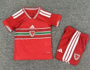2026 Welsh home kids Soccer Jersey
